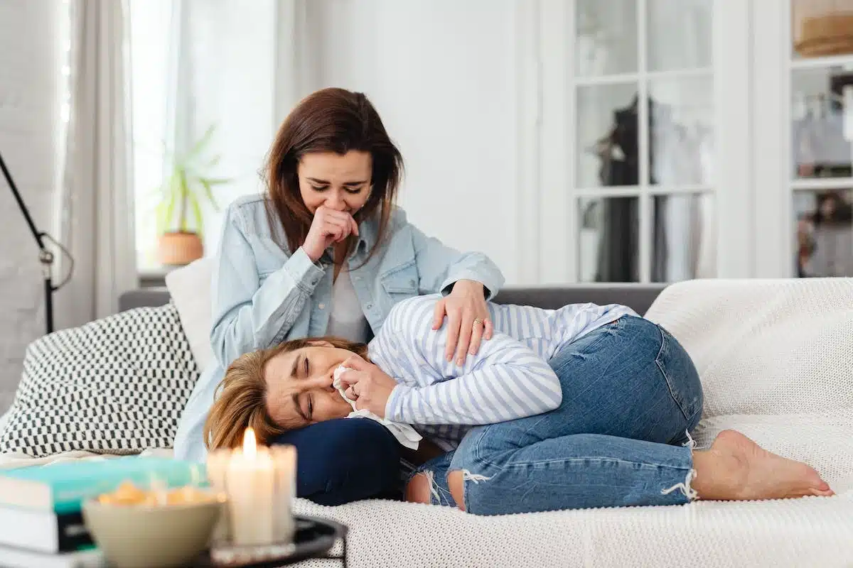 famille stressée