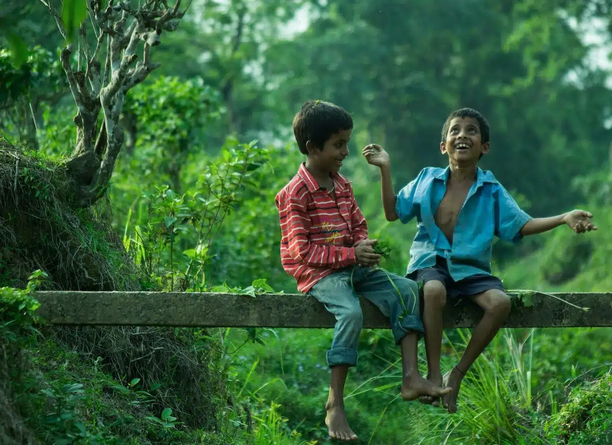 enfant  nature