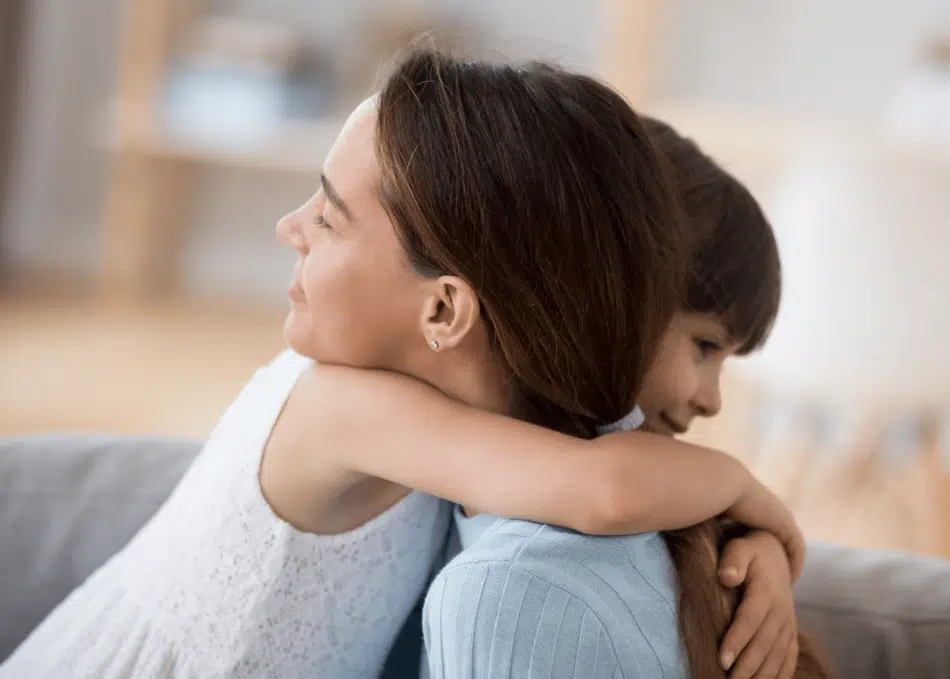 une mère et sa fille