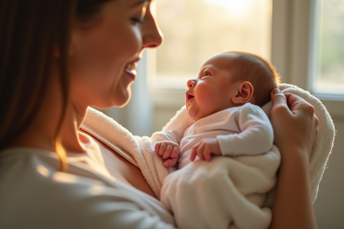 bébé essuyage